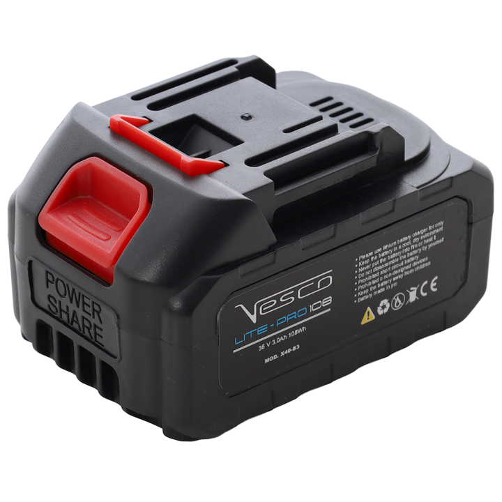 VESCO 36 V 3 Ah akku