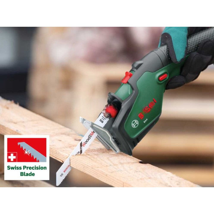 Bosch KEO akkukäyttöinen oksasaha, 18 V, 150 mm, ilman akkua ja laturia