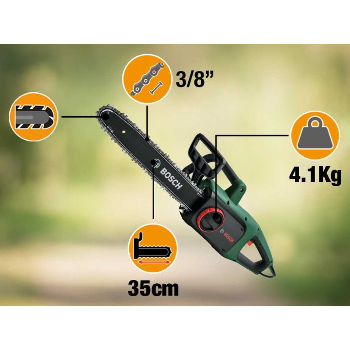 Bosch Universal Chain 35 sähkömoottorisaha, 1 800 W, 35 cm, 230 V