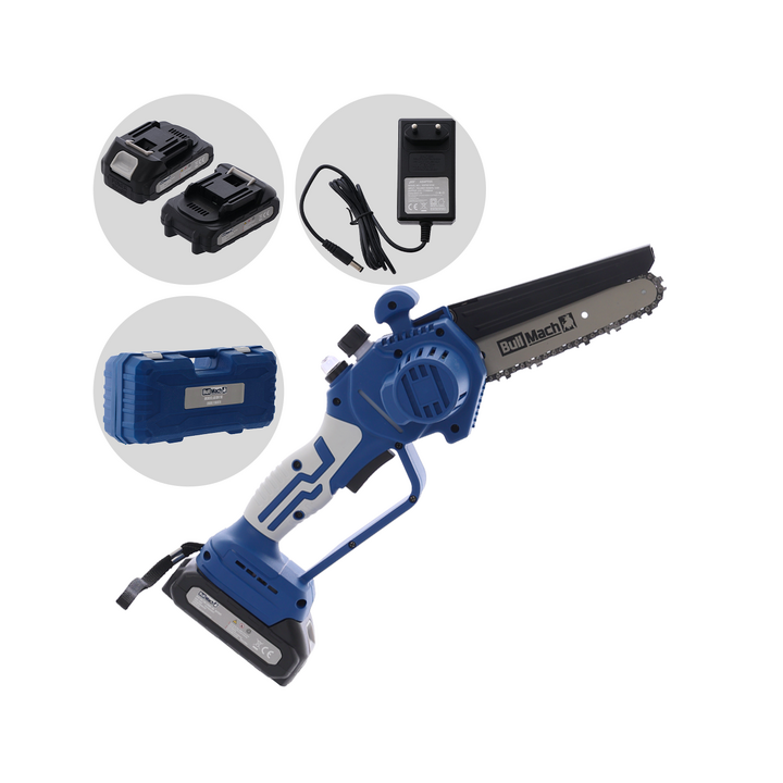 BullMach AION 10 akkukäyttöinen oksasaha 500 W 2 21 V 2 Ah
