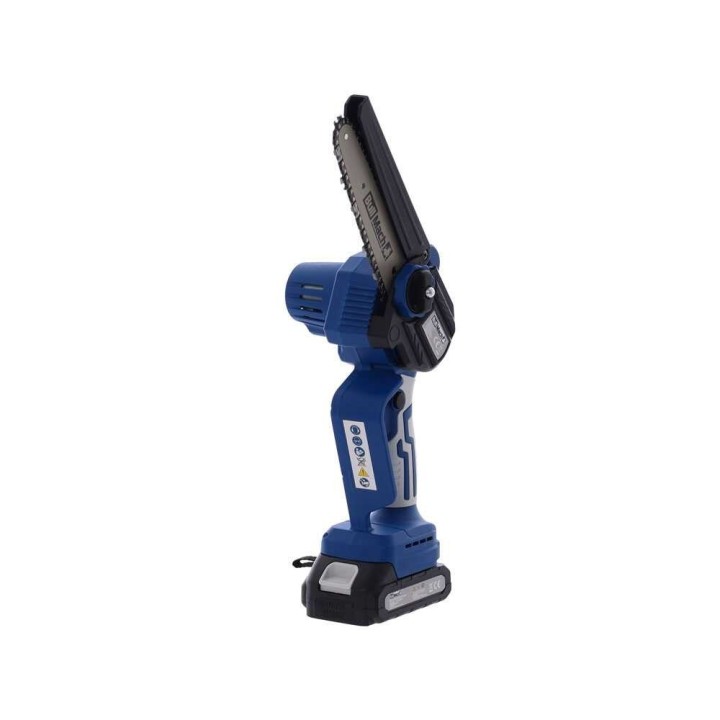 BullMach AION 10 akkukäyttöinen oksasaha, 500 W, 2 × 21 V 2 Ah