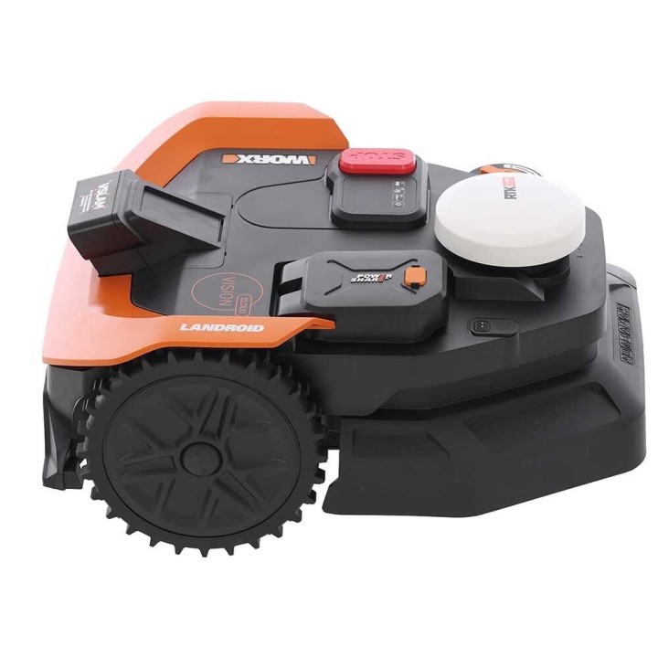 Worx Landroid Vision Cloud WR312E robottiruohonleikkuri, 1 200 m², 20 V