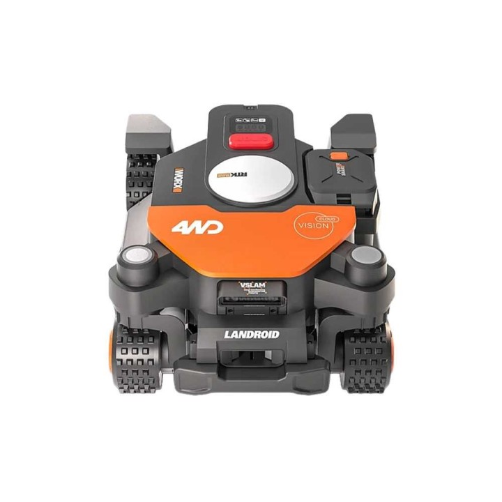 Worx Landroid Vision Cloud WR341E robottiruohonleikkuri, 4WD, 1 000 m², ilman rajalankaa