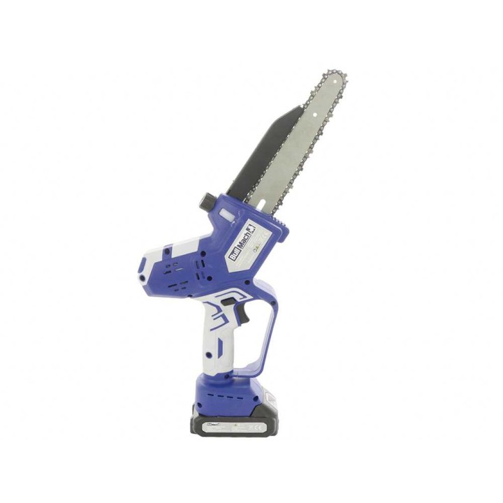 BullMach AION 20 akkukäyttöinen oksasaha, teleskooppivarsi 130–200 cm, 2 × 21 V 2 Ah