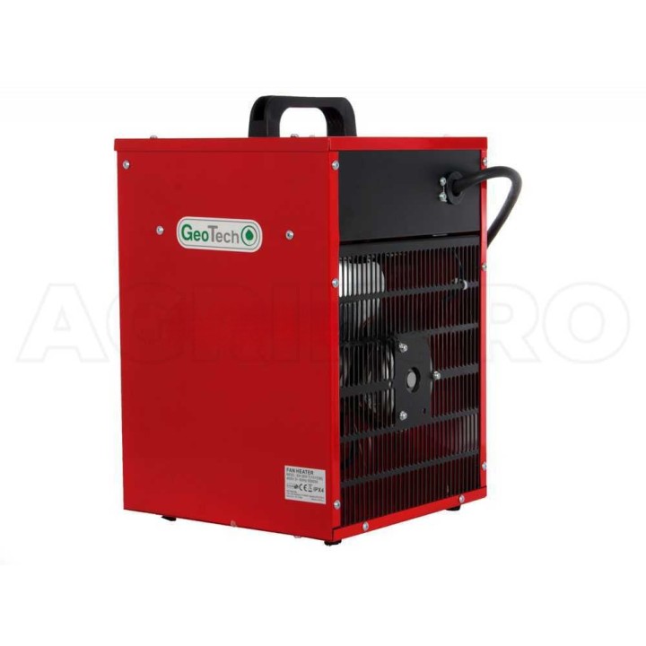 GeoTech EH 500 T sähköinen lämminilmageneraattori, 5 kW, kolmivaiheinen