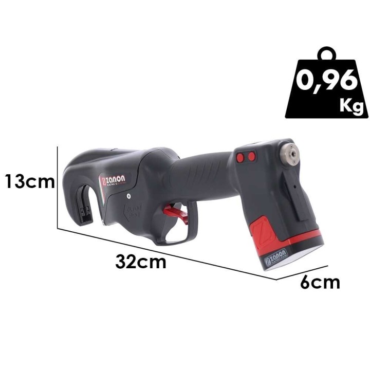 Zanon ZL 700 PRO sähköinen sidontalaite viiniköynnöksille, 14,4 V, 2,5 Ah