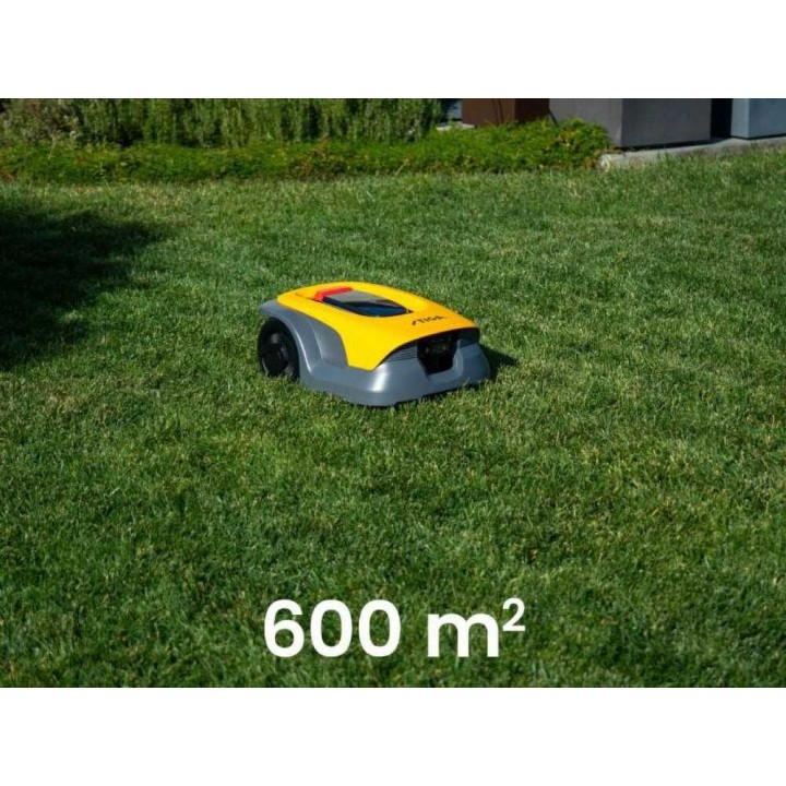 Stiga Vista A 6v robottiruohonleikkuri, 2 Ah, ilman rajakaapelia