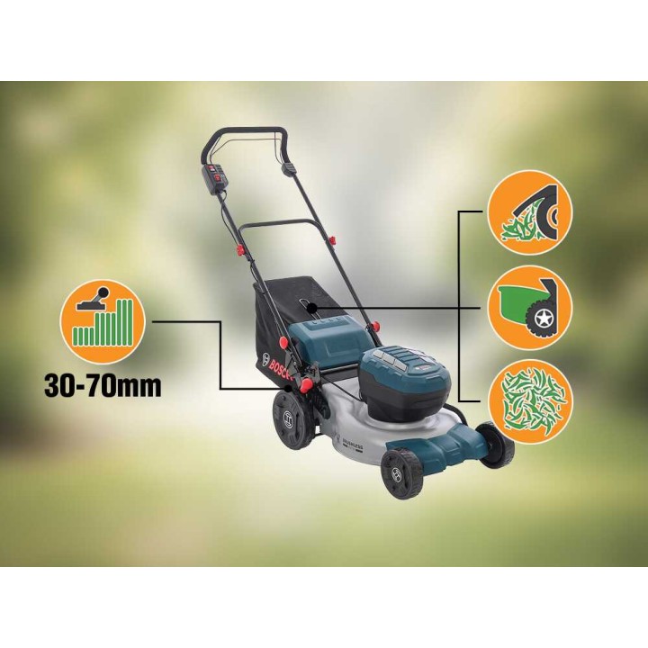 Bosch Professional GRA18V2-46 SP akkuruohonleikkuri, 46 cm, 36 V, ilman akkuja ja laturia