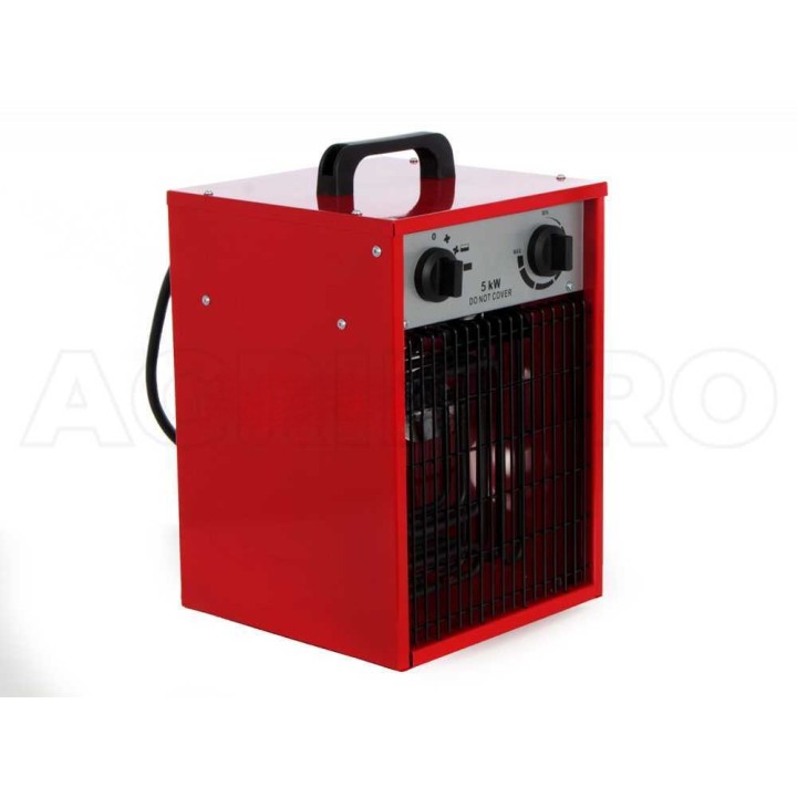GeoTech EH 500 T sähköinen lämminilmageneraattori, 5 kW, kolmivaiheinen
