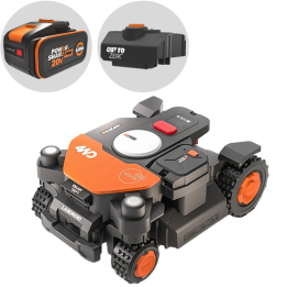 Worx Landroid Vision Cloud WR340E robottiruohonleikkuri 4WD 600 m 20 V