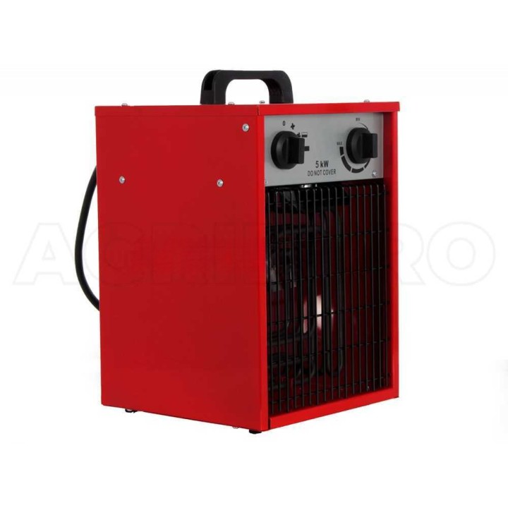 GeoTech EH 500 T sähköinen lämminilmageneraattori, 5 kW, kolmivaiheinen