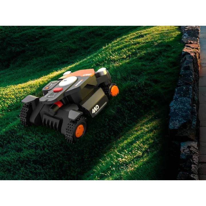 Worx Landroid Vision Cloud WR340E robottiruohonleikkuri, 4WD, 600 m², 20 V