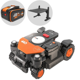 Worx Landroid Vision Cloud WR340E robottiruohonleikkuri 4WD 600 m ilman rajakaapelia