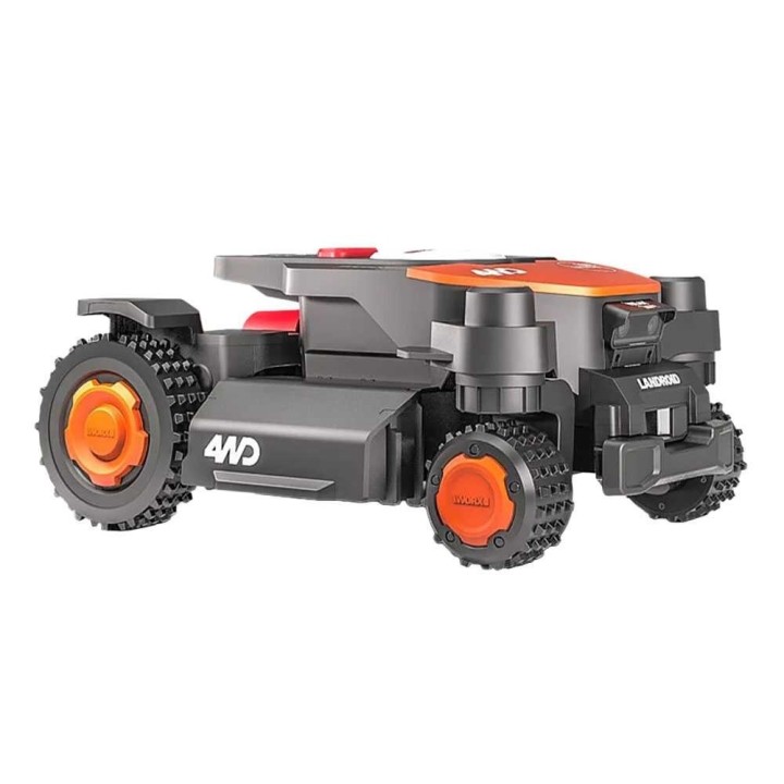 Worx Landroid Vision Cloud WR340E robottiruohonleikkuri, 4WD, 600 m², ilman rajakaapelia