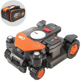 Worx Landroid Vision Cloud WR340E robottiruohonleikkuri 4WD 600 m ilman perimetrijohdinta