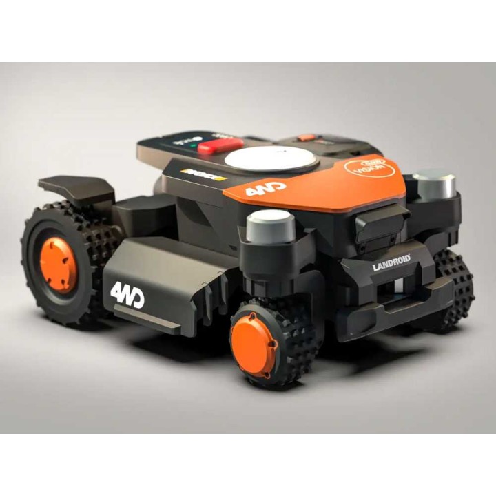 Worx Landroid Vision Cloud WR340E robottiruohonleikkuri, 4WD, 600 m², ilman perimetrijohdinta