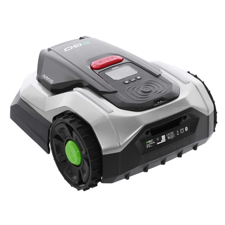 EGO AURA-R2 RMR1500E robottiruohonleikkuri ja ST1300E-S-akkutrimmeri, 1 500 m²