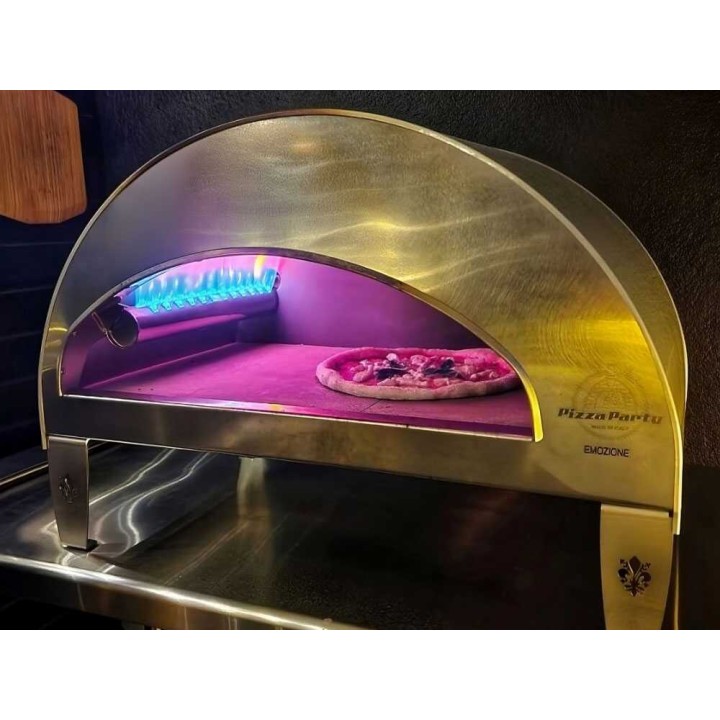 Pizza Party Emozione kaasupizzauuni, 11 kW, 40 × 70 cm, biscotto-paistopinta