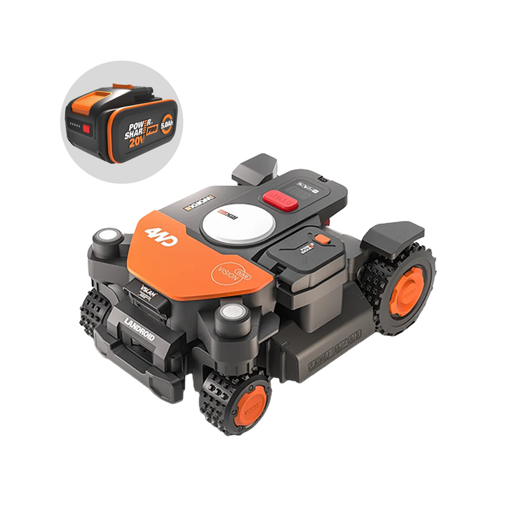 Worx Landroid Vision Cloud WR344E robottiruohonleikkuri 4WD 4 000 m 20 V