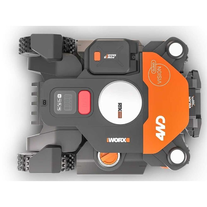 Worx Landroid Vision Cloud WR344E robottiruohonleikkuri, 4WD, 4 000 m², 20 V
