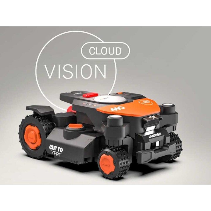 Worx Landroid Vision Cloud WR344E robottiruohonleikkuri, 4WD, 4 000 m², 20 V
