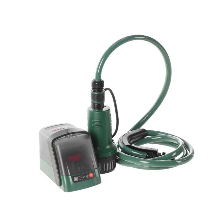 Bosch GardenPump 18V-2000 uppopumppu kirkkaalle vedelle, 18 V, 1 998 l/h