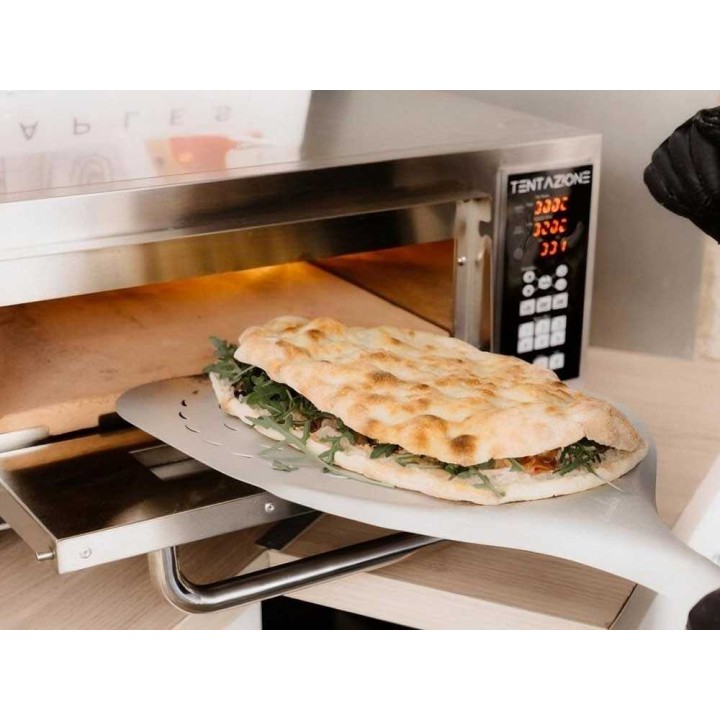 Tentazione MAX GT4 sähköinen pizzauuni, 3 000 W, 500 °C, biscotto-kivi