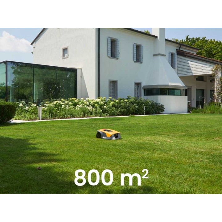 Stiga A 8v robottiruohonleikkuri, 900 m², 25,2 V, ilman rajakaapelia
