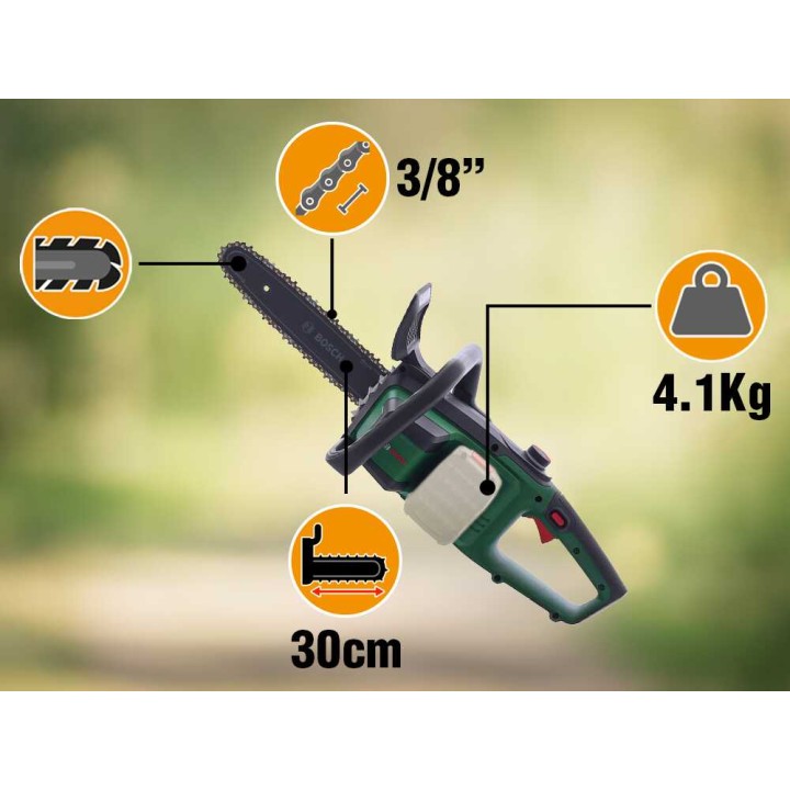 Bosch PKE18V-30-28 akkumoottorisaha, 30 cm, 18 V, ilman akkua ja laturia