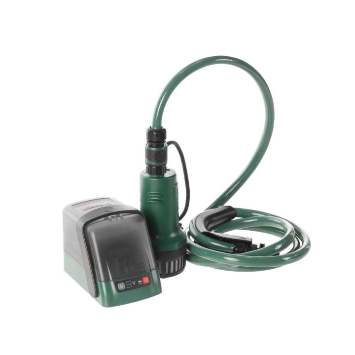 Bosch GardenPump 18V-2000 uppopumppu, 18 V, 1 998 l/h, ilman akkua ja laturia