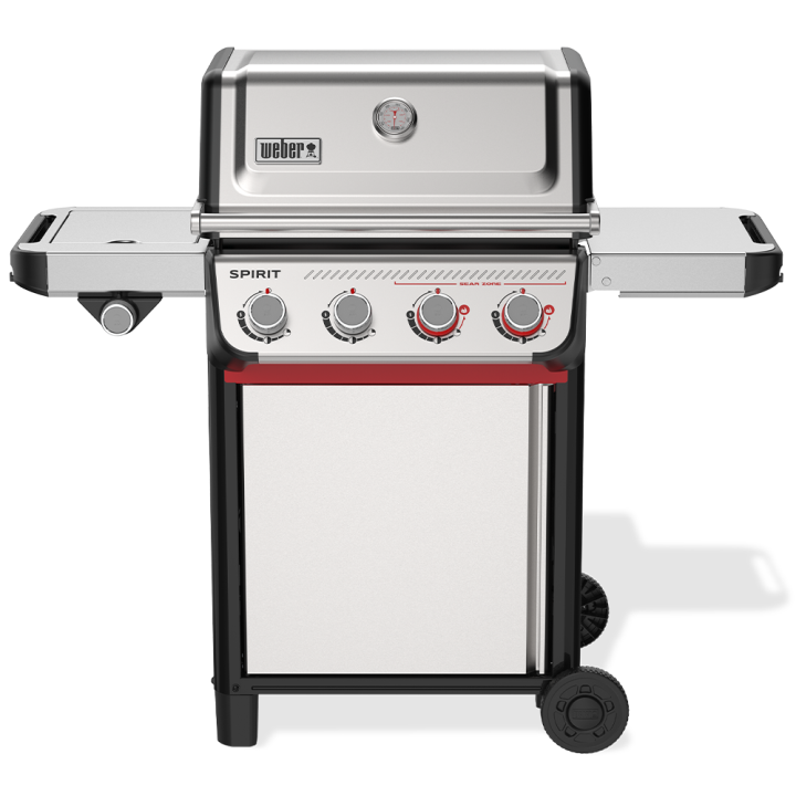 Weber Spirit S 435 kaasugrilli 4 poltinta sivukeitin 10 26 kW