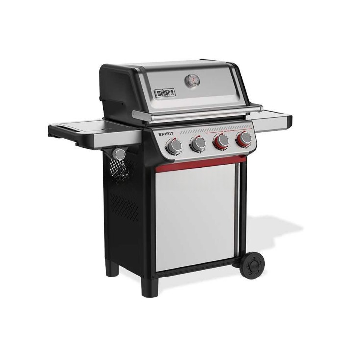 Weber Spirit S-435 kaasugrilli, 4 poltinta, sivukeitin, 10,26 kW