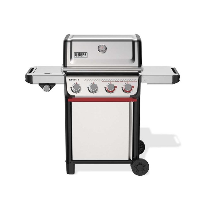 Weber Spirit S-435 kaasugrilli, 4 poltinta, sivukeitin, 10,26 kW