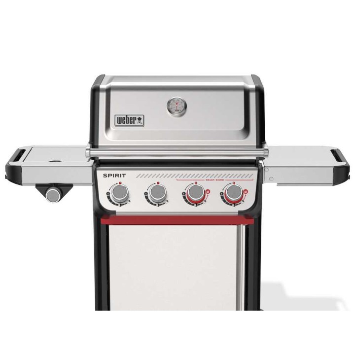 Weber Spirit S-435 kaasugrilli, 4 poltinta, sivukeitin, 10,26 kW
