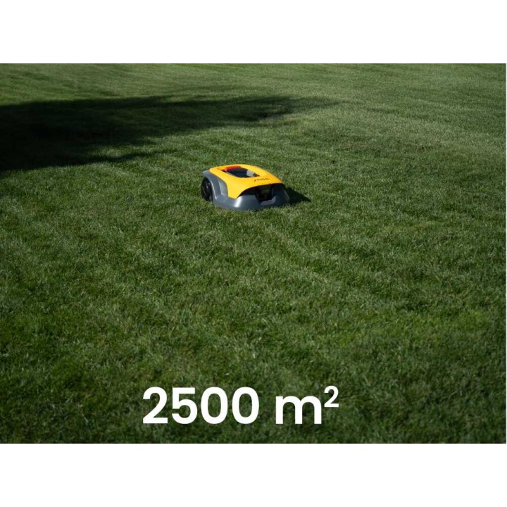 Stiga A 25v ruohonleikkurirobotti, 2 700 m², GPS-RTK, 25,2 V, 6 Ah
