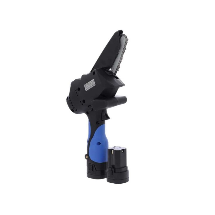 Vesco X100 akkukäyttöinen oksasaha, 350 W, 2 akkua, 14,4 V, 10 cm