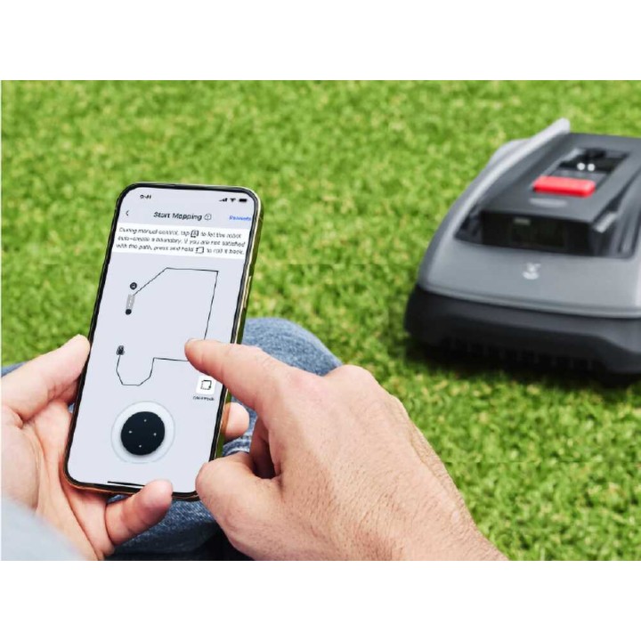 Ecovacs GOAT O600 RTK robottiruohonleikkuri, 600 m², 21 V, ilman rajakaapelia