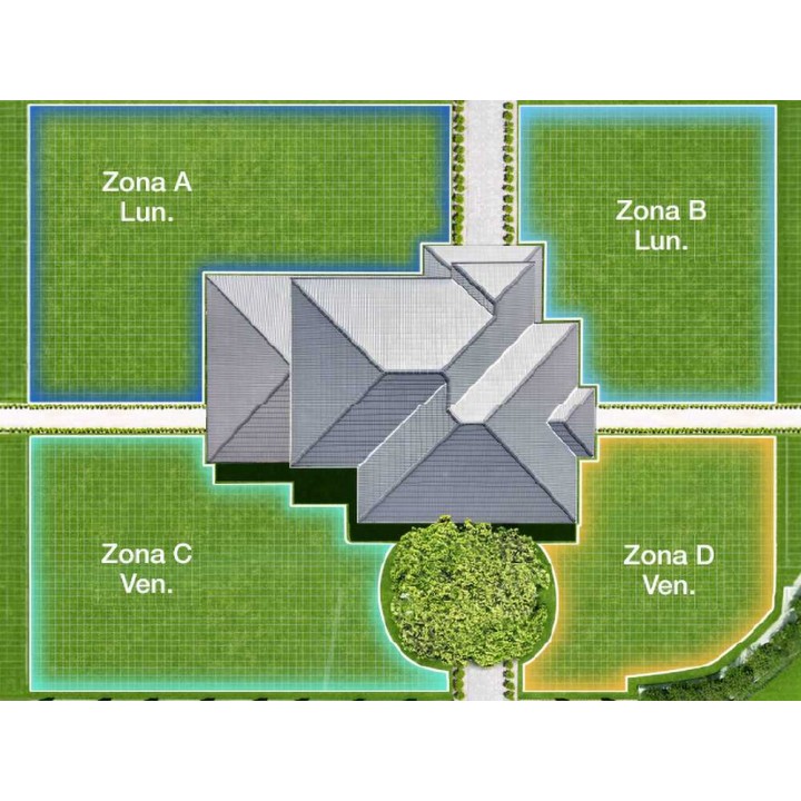 Ecovacs Goat O1200 LiDAR PRO -robottiruohonleikkuri, ilman rajakaapelia, 1 200 m²