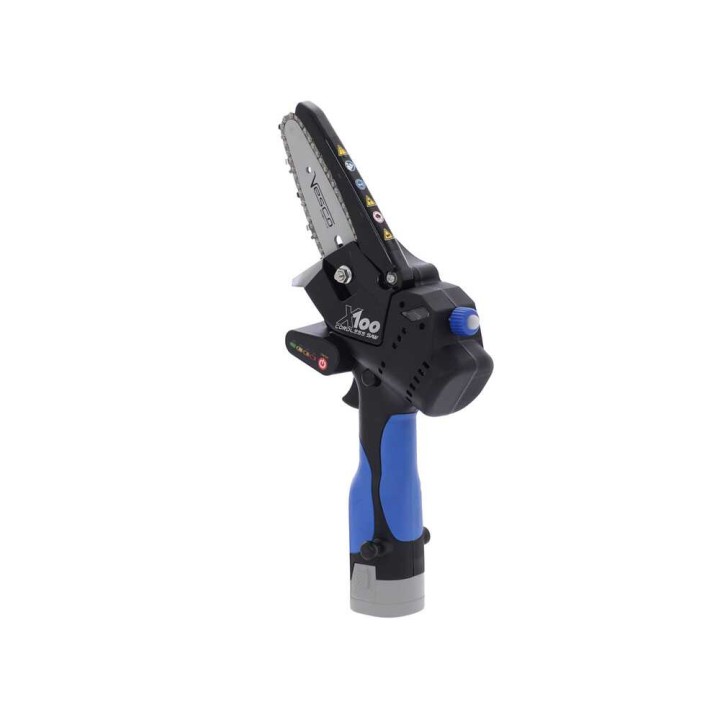 Vesco X100 akkukäyttöinen oksasaha, 14,4 V, 10 cm, ilman akkua ja laturia