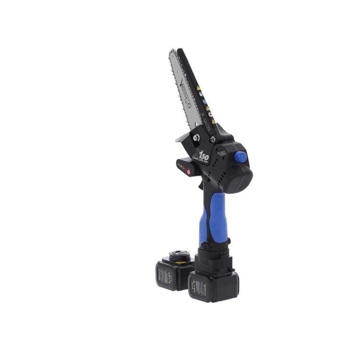 Vesco X150 akkukäyttöinen oksasaha, 600 W, 2 × 21,6 V 2,5 Ah
