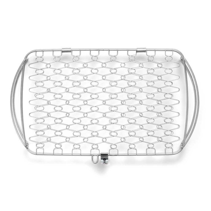 Weber 6471 suuri grillausritilä, ruostumaton teräs, 28 × 46 × 5,6 cm