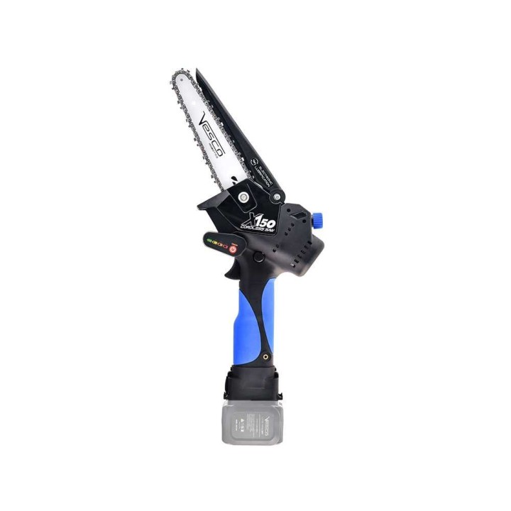 Vesco X150 akkukäyttöinen oksasaha, 600 W, 21,6 V, ilman akkua ja laturia