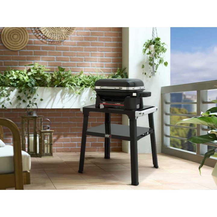 Weber Lumin Compact 1501653 sähkögrilli jalustalla, 2 200 W, 230 V