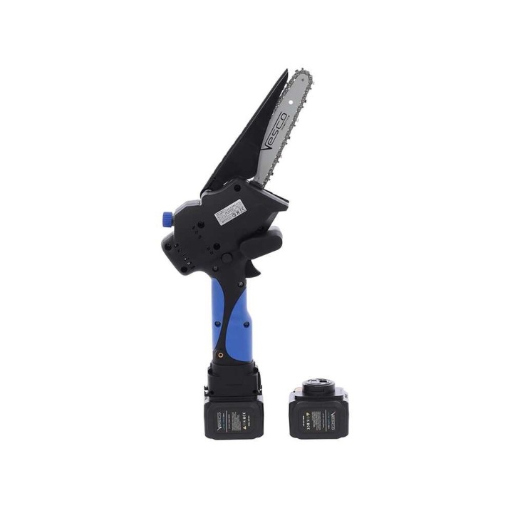 Vesco X150 akkukäyttöinen oksasaha teleskooppivarrella, 600 W, 2 × 21,6 V 2,5 Ah
