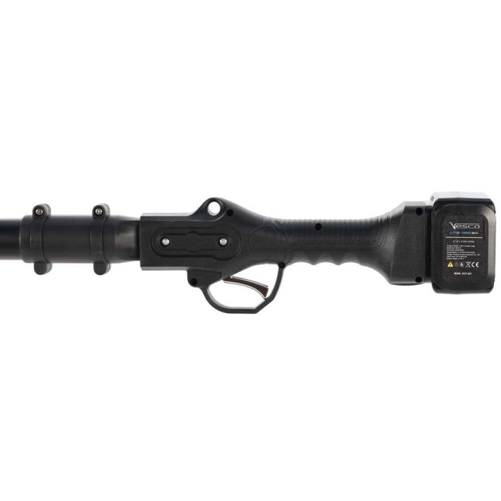 Vesco X150 akkukäyttöinen oksasaha teleskooppivarrella, 600 W, 2 × 21,6 V 2,5 Ah