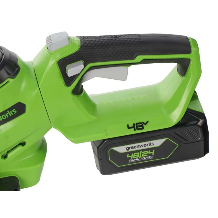Greenworks G48HT akkupensasleikkuri, 51 cm, 48 V, 2 Ah