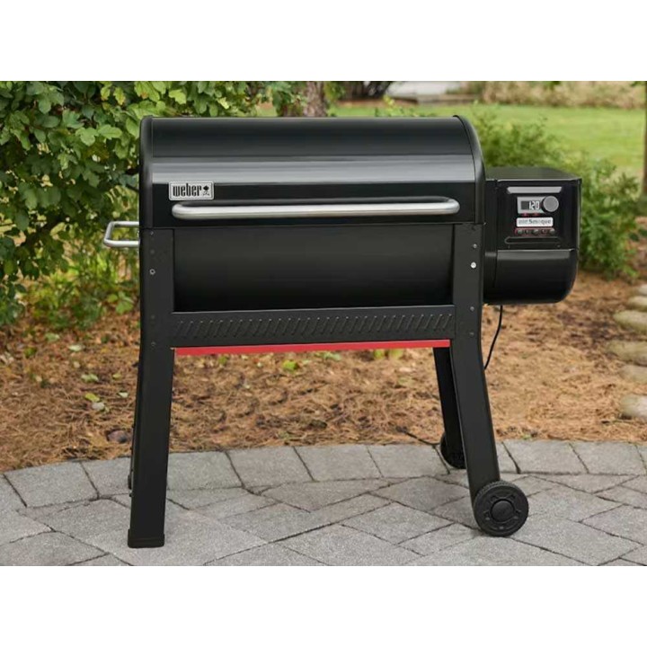 Weber Smoque XL pellettigrilli ja savustin, 86 × 45 cm, Wi-Fi