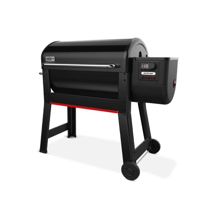 Weber Smoque XL pellettigrilli ja savustin, 86 × 45 cm, Wi-Fi