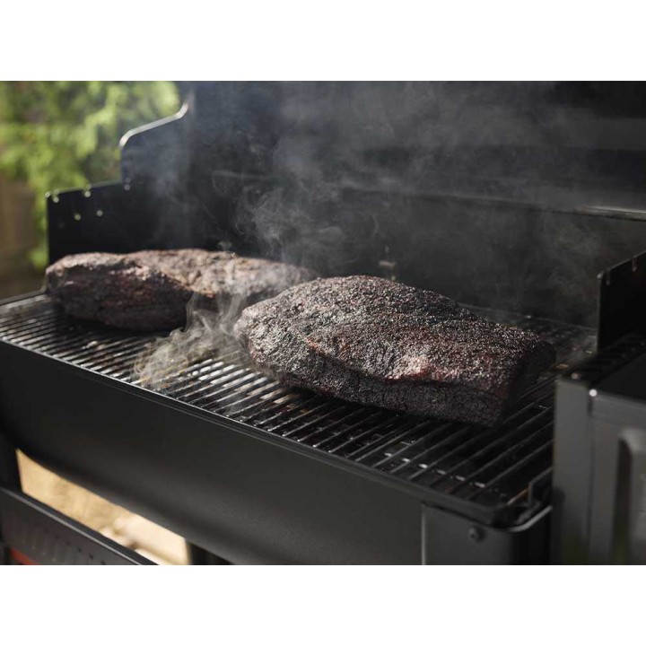Weber Smoque XL pellettigrilli ja savustin, 86 × 45 cm, Wi-Fi