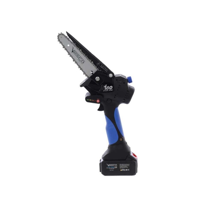 Vesco X180 akkukäyttöinen oksasaha, 700 W, 36 V, 3 Ah, 150 mm